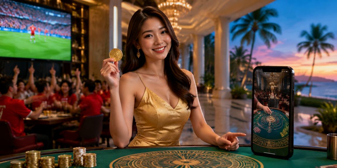 Người dùng tại Hà Nội đăng nhập tài khoản và chơi Baccarat trực tuyến